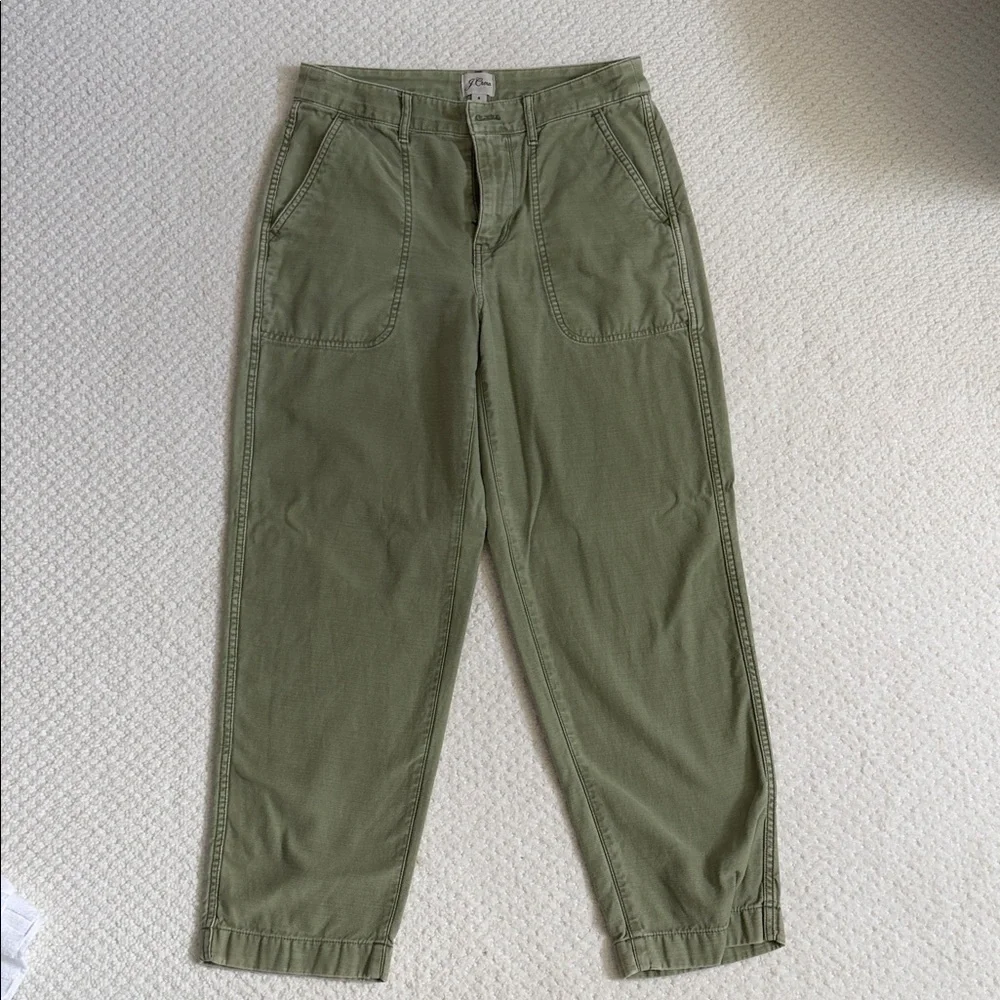 Women’s Olive Green Utility Pants